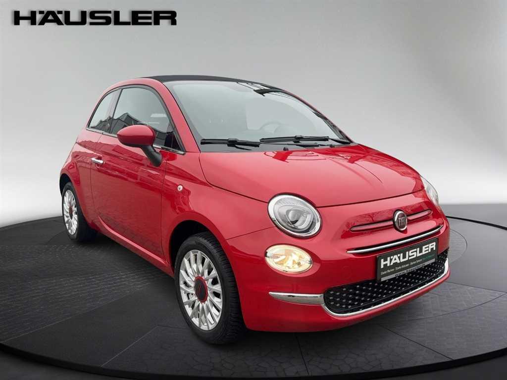 Fiat 500C "RED" Parkpilot CarPlay Klima LM-Felgen 