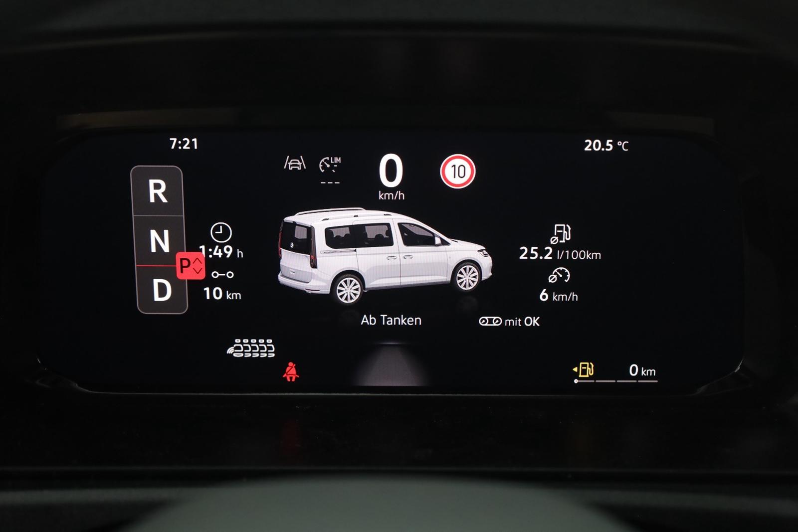 Volkswagen Caddy Maxi 1.5 TSI DSG Kamera 7-Sitzer AHK