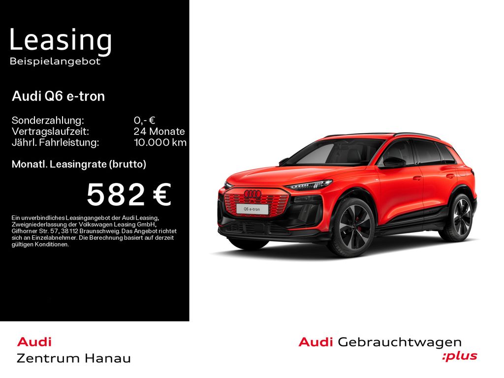 Audi Q6 e-tron performance S-LINE*0,25%*MATRIX*HUD*LU