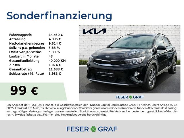 Kia Stonic 1.0T 100 VISION Winterpaket Parkpilot 17`