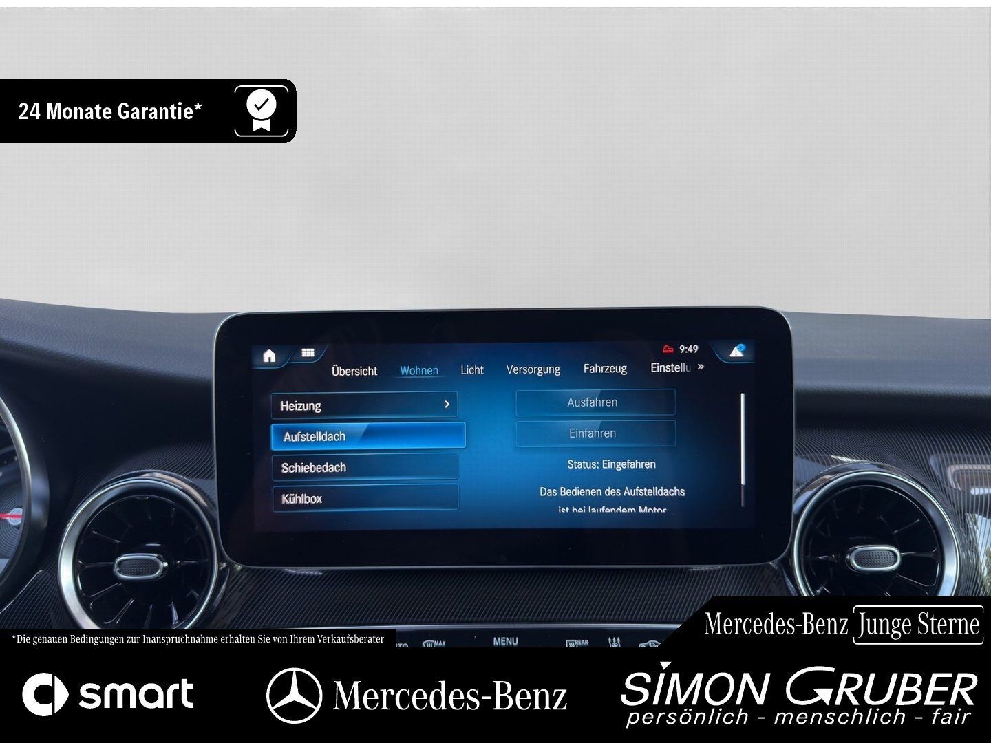 Fahrzeugabbildung Mercedes-Benz V 300 d Marco Polo AMG Airmatic Glasdach 2*Stand