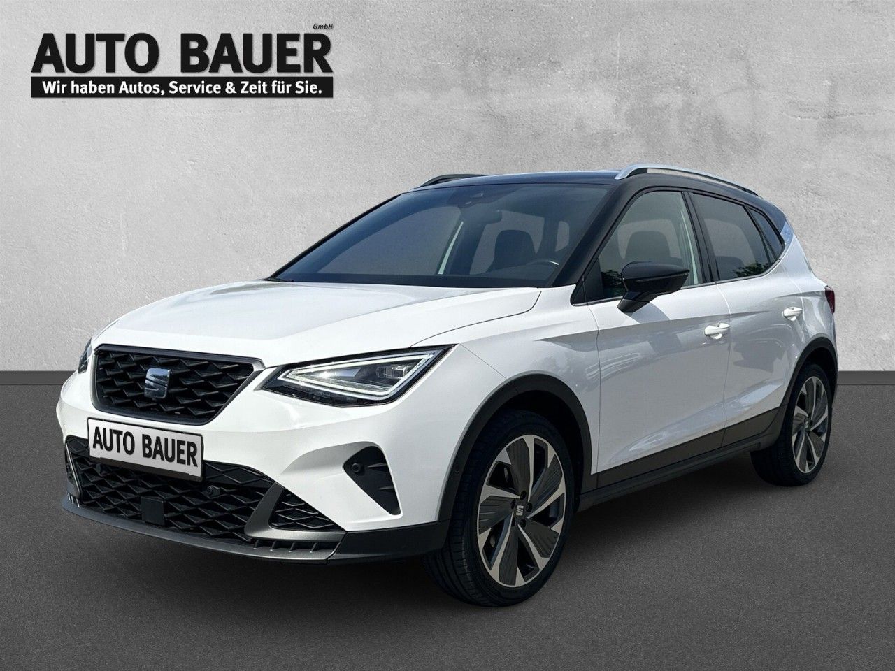 Fahrzeugabbildung SEAT Arona FR 1.0 TSI 110 PS 6-Gang-Kamera*1Hnd* - mit KI generiert/bearbeitet