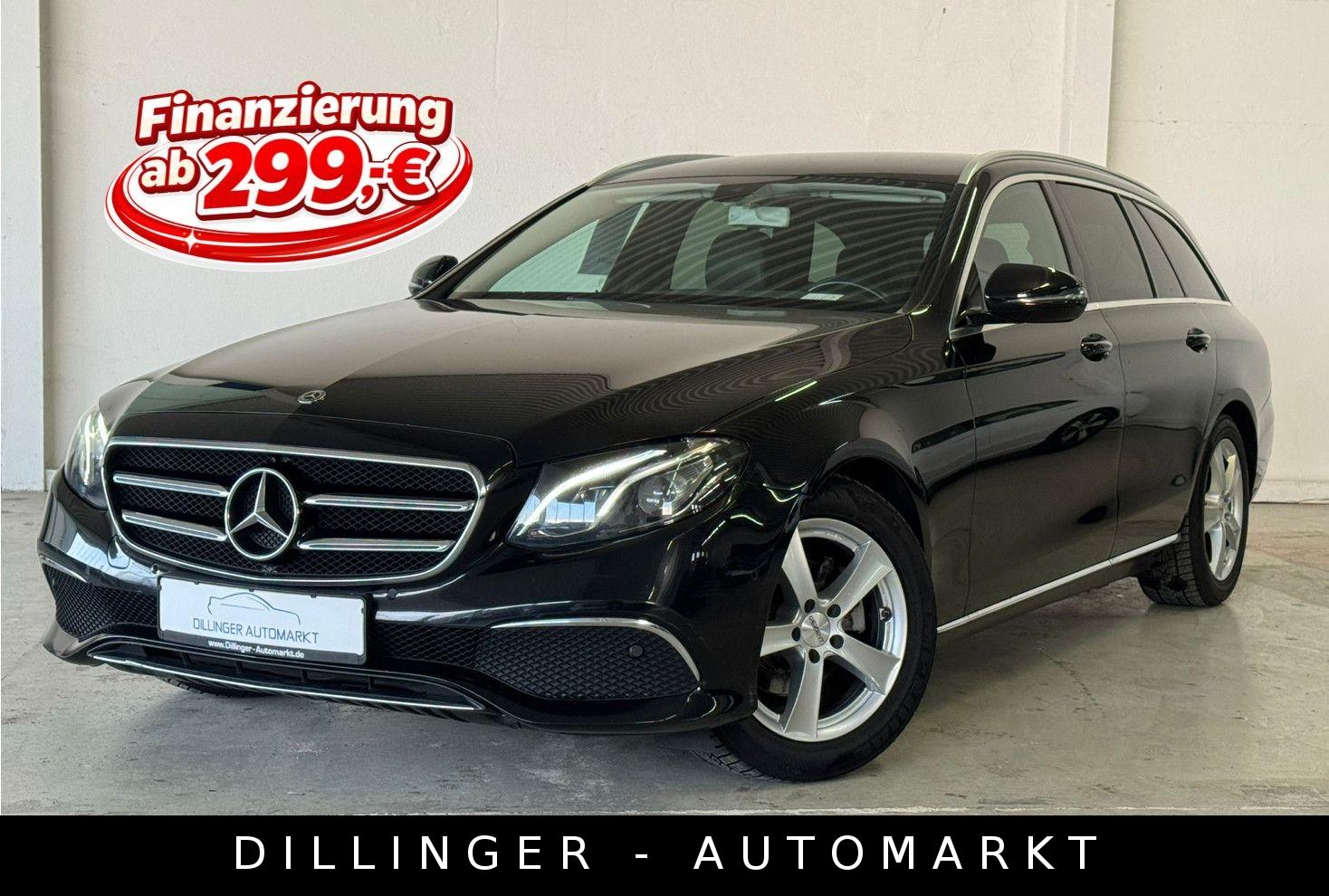 Mercedes-Benz E 220d 9G Widescreen LED AHK TotWi Temp Kamera