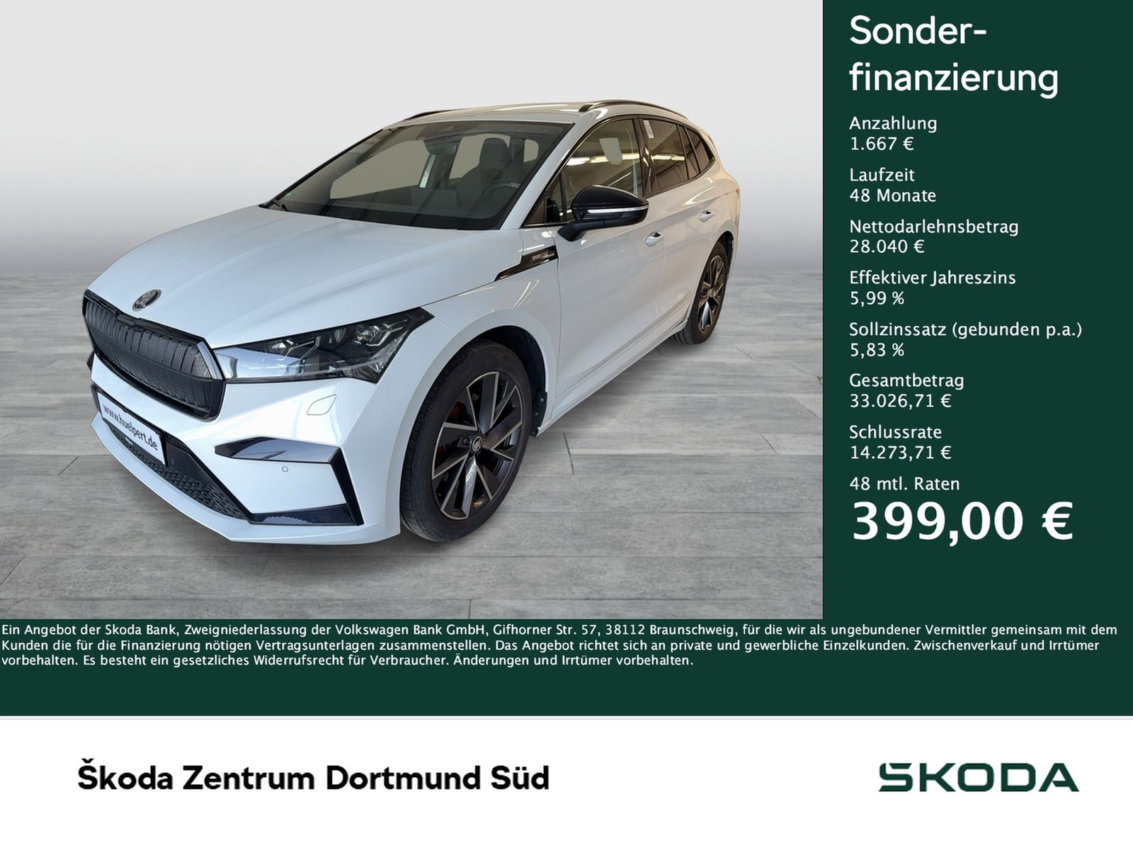 Skoda Enyaq 60 SPORTLINE 360°CAM ACC LM20 MATRIX NAVI