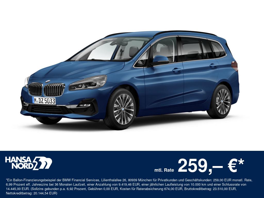 BMW 220i Gran Tourer LUXURY LINE LED NAVI LEDER 17"