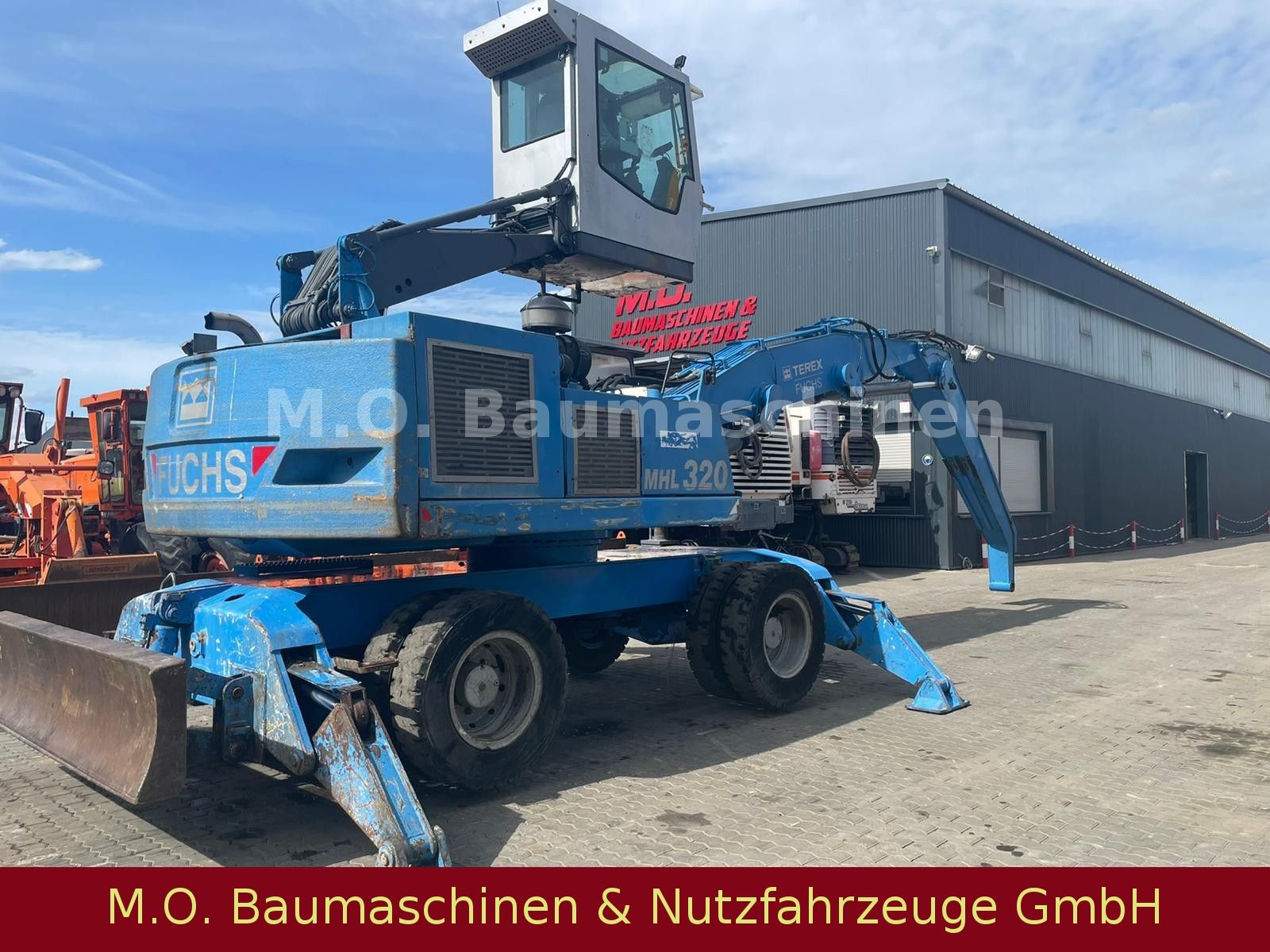 Fahrzeugabbildung Terex Fuchs MHL 320 / ZSA /