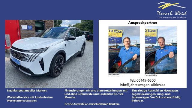 Peugeot 3008 GT MHEV 145 e-DSC+Navi+Keyless+Sitzheizung