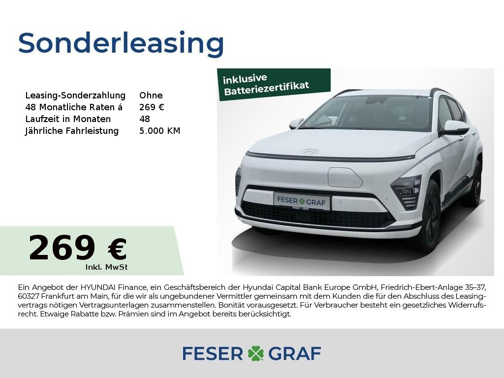 Hyundai Kona TREND NAVI SHZ LHZ LED KLIMA CARPLAY V2L