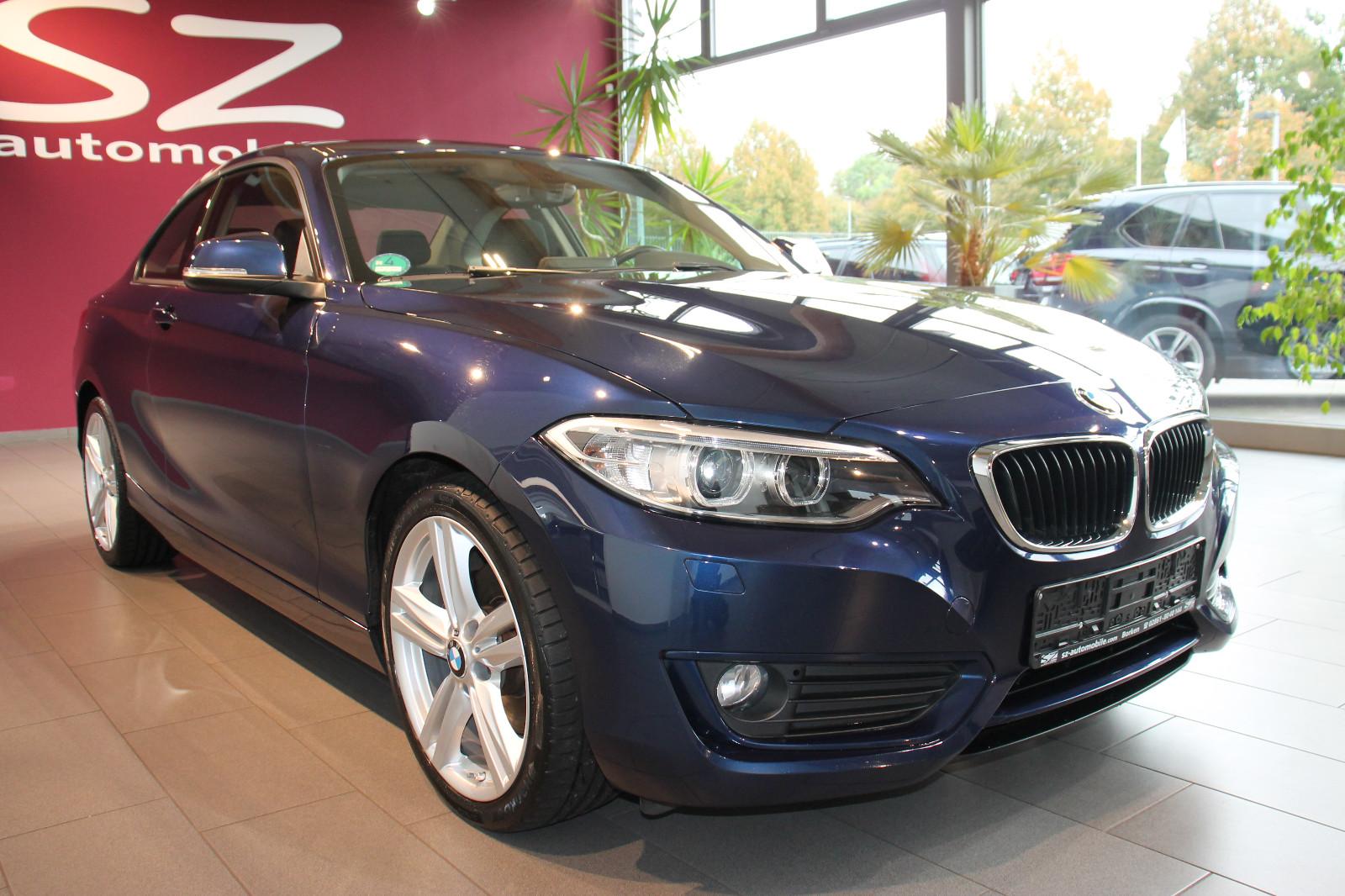 BMW 220d Coupe Advantage 2.Hand SHZ Tempomat