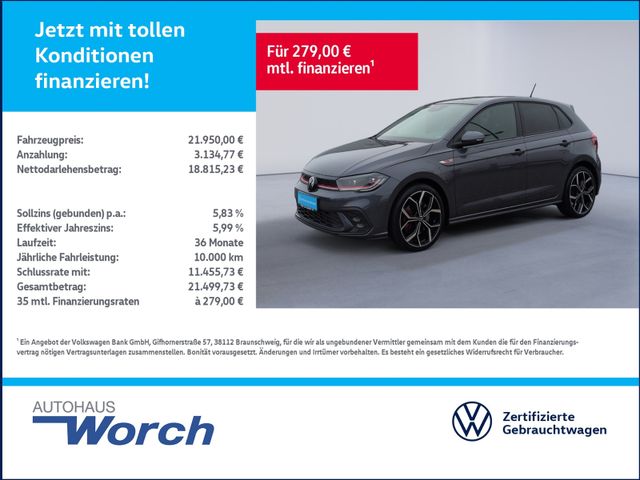 Polo GTI DSG KAMERA+PANO+MATRIX+NAVI+APP+
