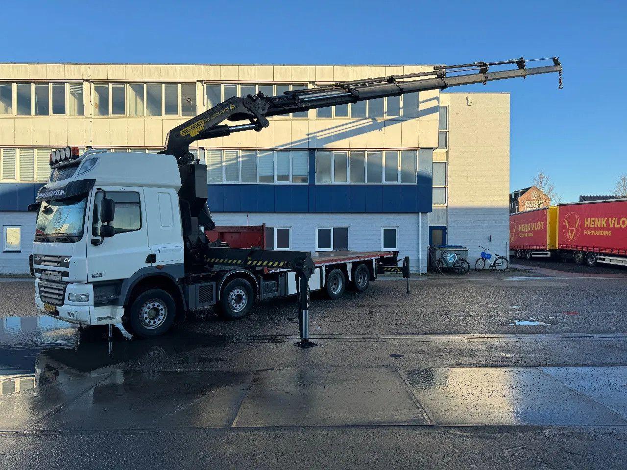 DAF CF 85.410 8X2 EURO 5 PALFINGER PK 62002 + REMOTE