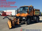 Unimog U400 Winterdienst Salzstreuer - *Schneeschild* - Unimog Pritsche