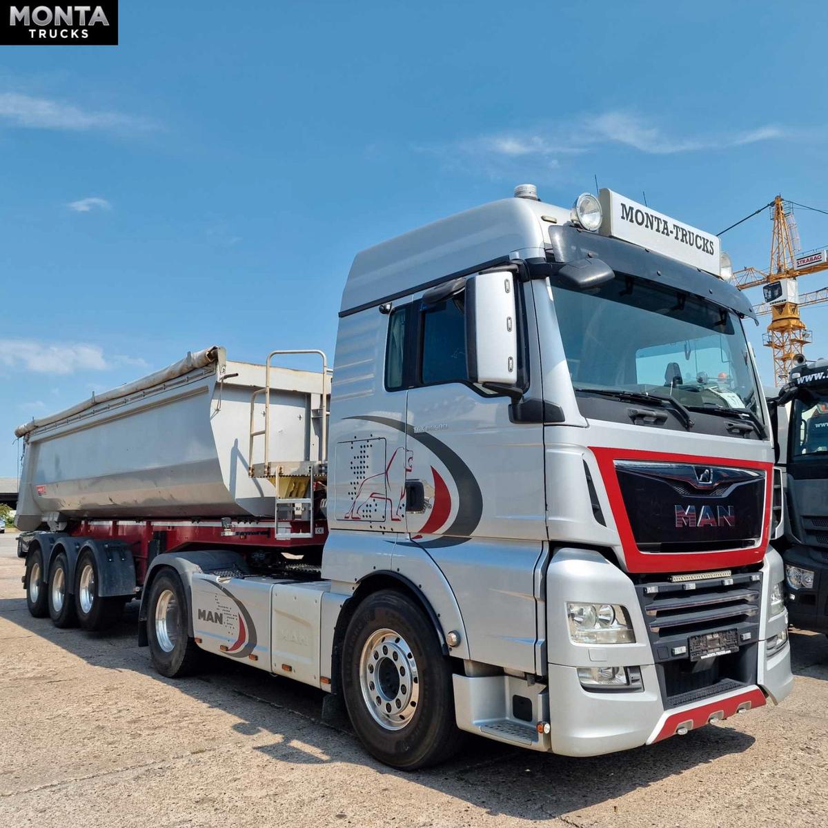 MAN TGX 18.500, Euro6, Intarder, Kipphydraulik, TÜV