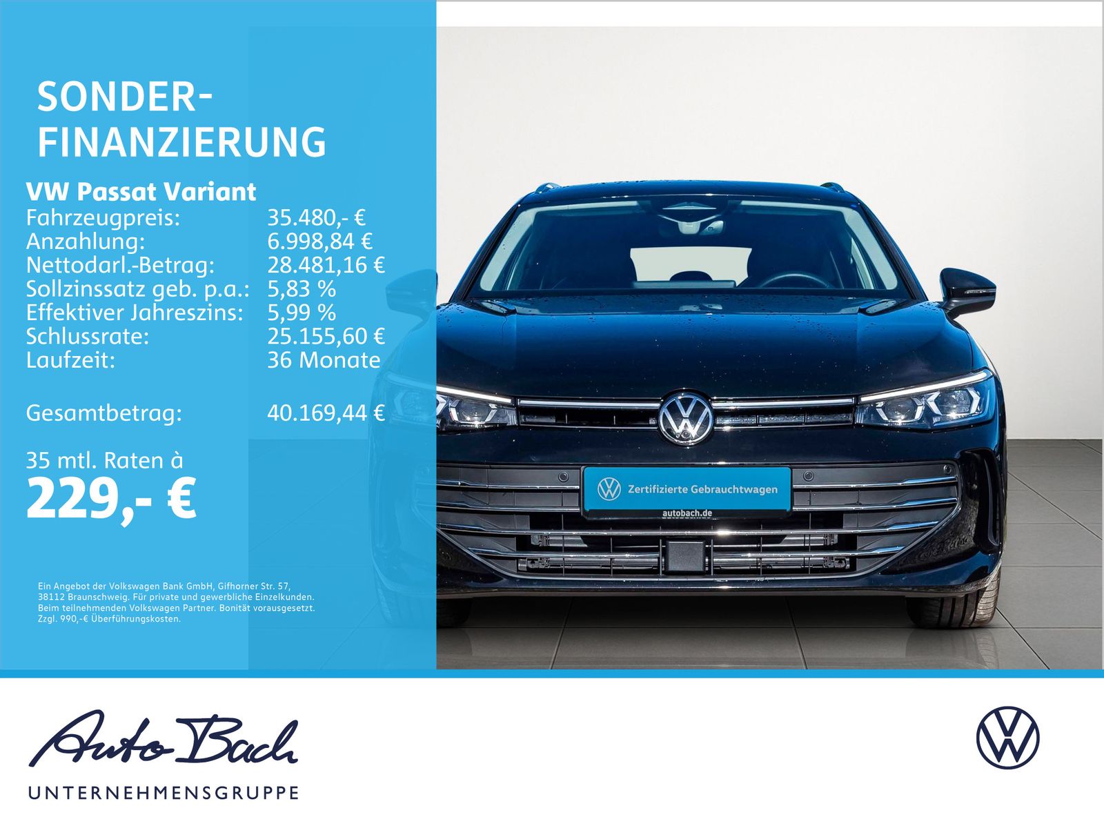 Volkswagen Passat Variant 2.0 TDI "Business" DSG Navi LED D foto 2
