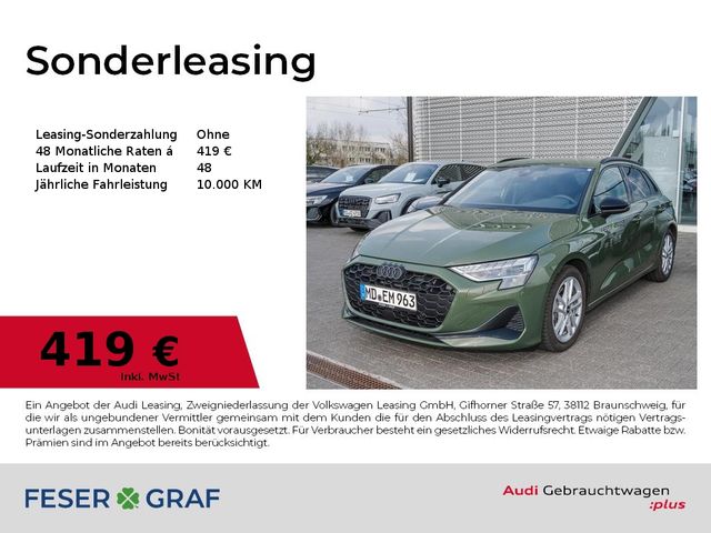 Audi A3 SB 35TFSI S tronic /LED/Navi+/Optik schwarz