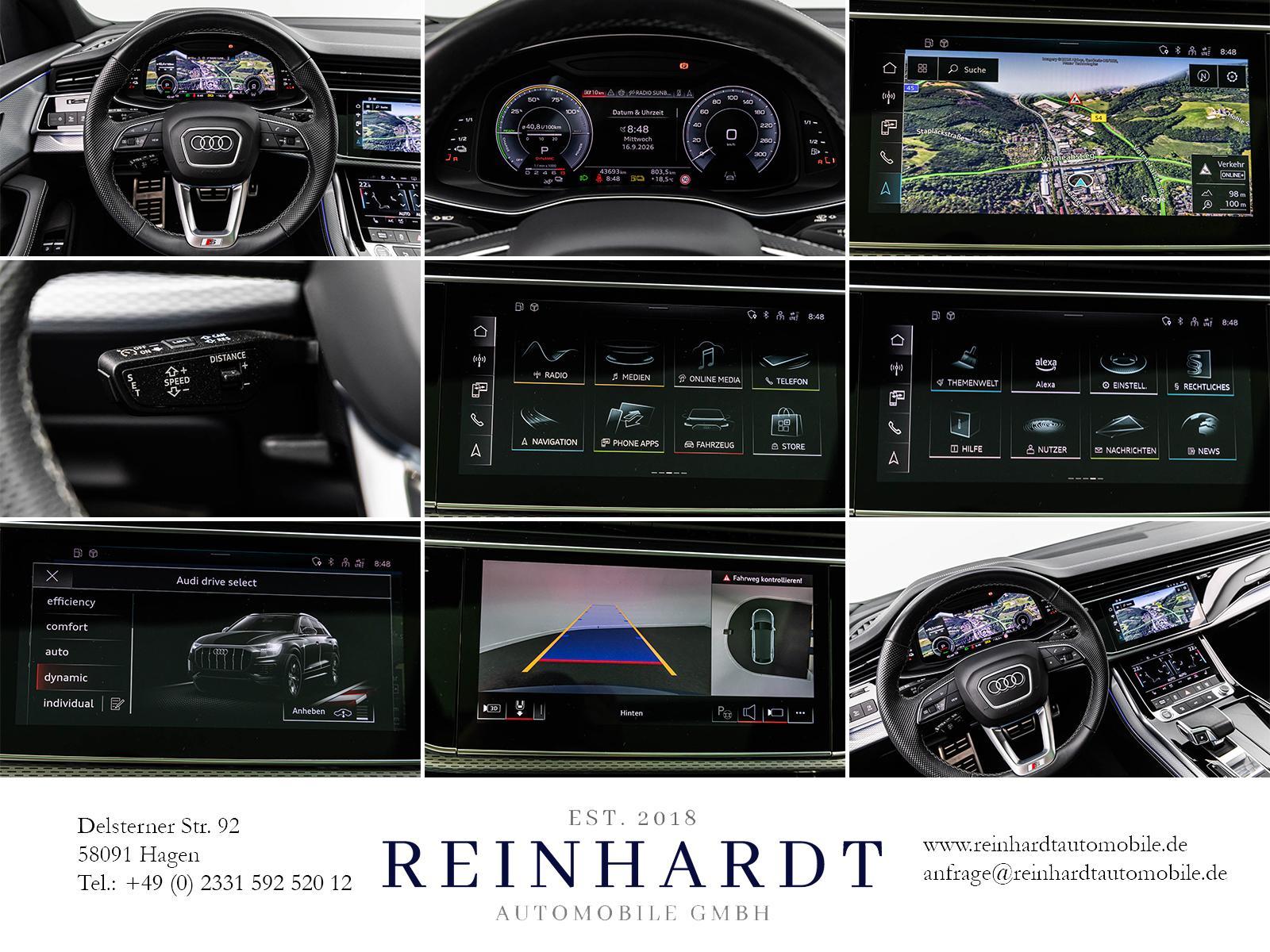 Audi Q8 55TFSie 2x S LINE BLACK LASER/SIDE/PANO/22Z.