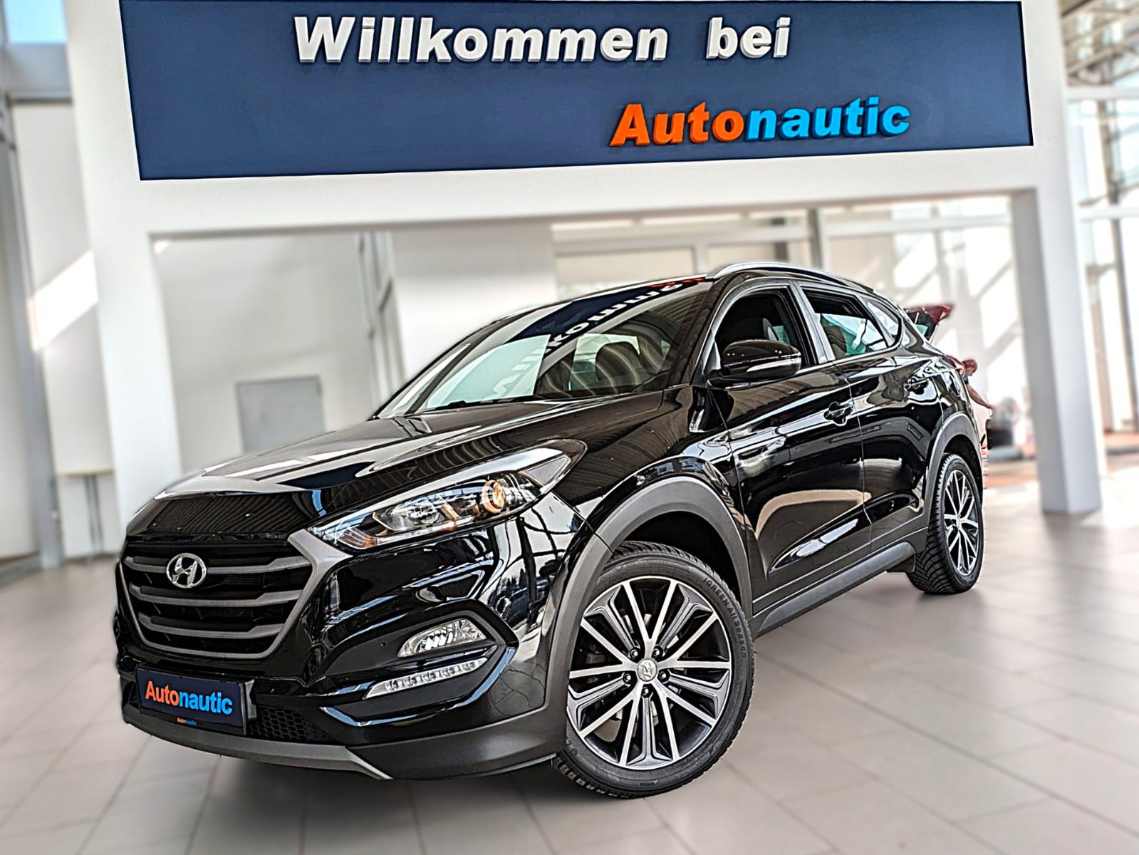 Fahrzeugabbildung Hyundai TUCSON 1.6i DTC PASSION SITZHZ ANDROID NAVI CAM