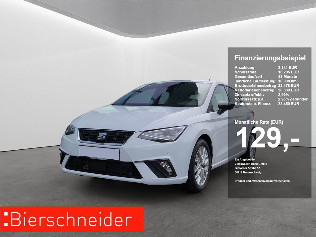 Ibiza 1.5 TSI DSG FR LED NAVI ACC PDC KAMERA SHZ