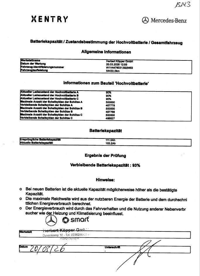 Mercedes-Benz eVito 111 Kasten Lang 3-Sitzer 85 KW PTS LED
