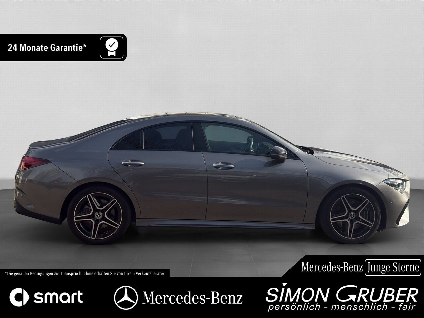 Fahrzeugabbildung Mercedes-Benz CLA 250 4M Coupé AMG Night Ambi Pano 360 Distron