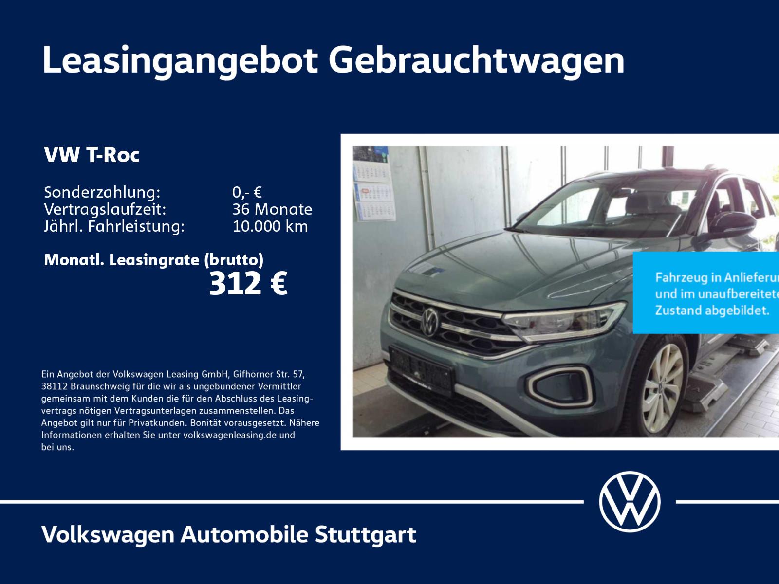 Volkswagen T-Roc Style 1.5 TSI DSG Navi AHK ACC LED SHZ