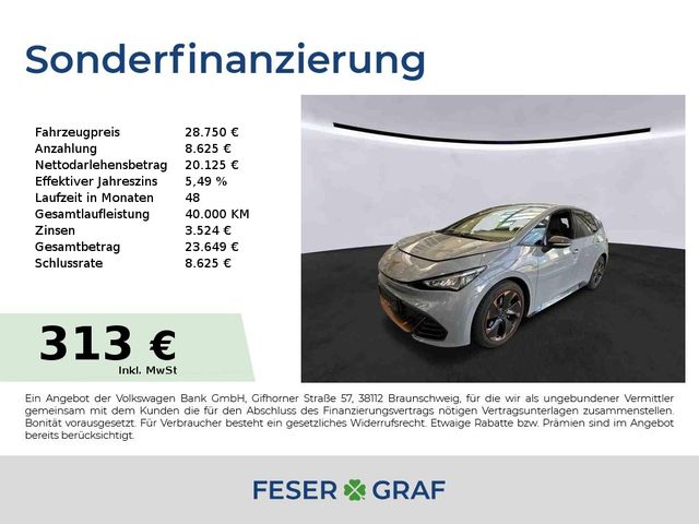 CUPRA Born 58kWh Automatik LED ACC RearView Panoramada