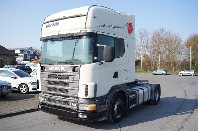 Scania 124 / 420 TopLine Blatt/Luft,  Manual Gearbox!!!