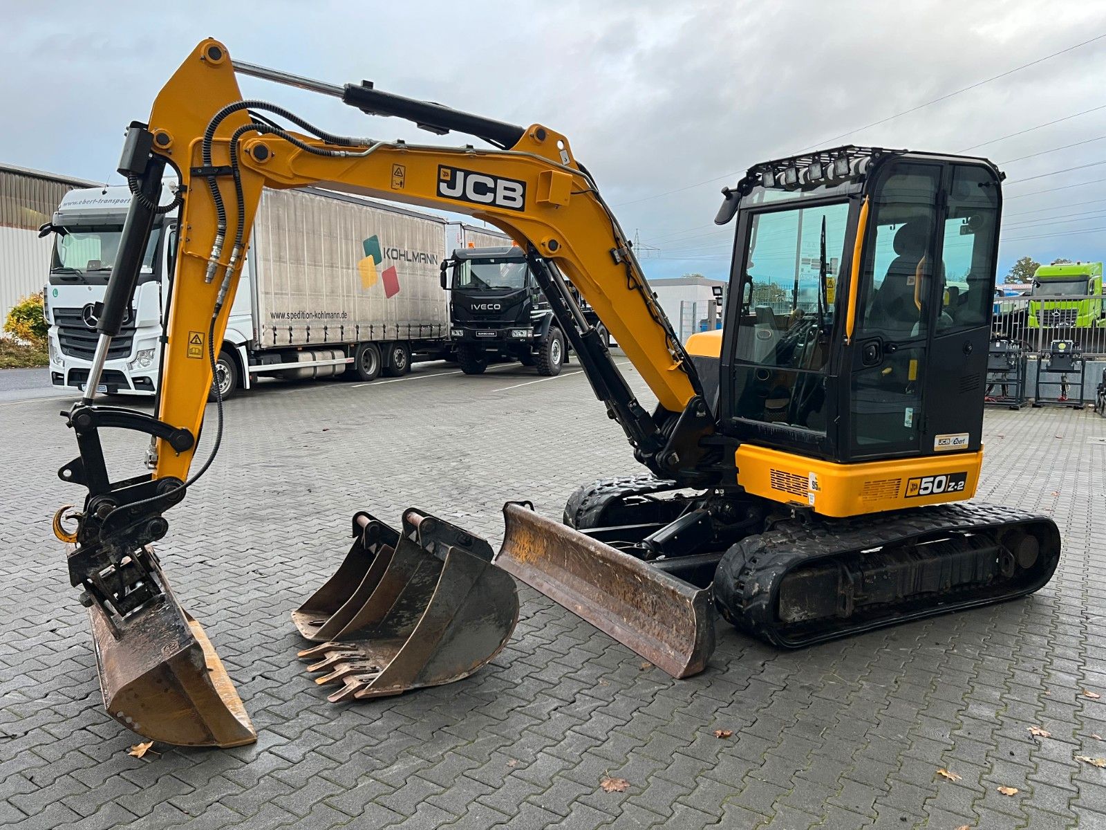Fahrzeugabbildung JCB 50Z-2 Pro Minibagger / nur 964 h / 2021