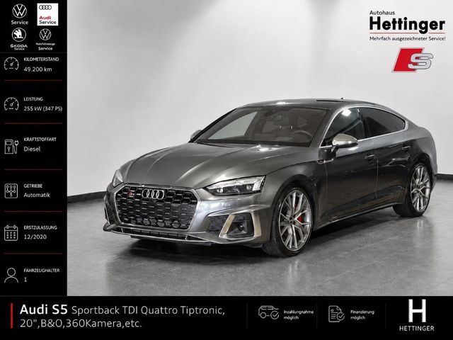 AUDI S5 Sportback TDI Quattro Tiptronic, 20",B&amp;O,360K