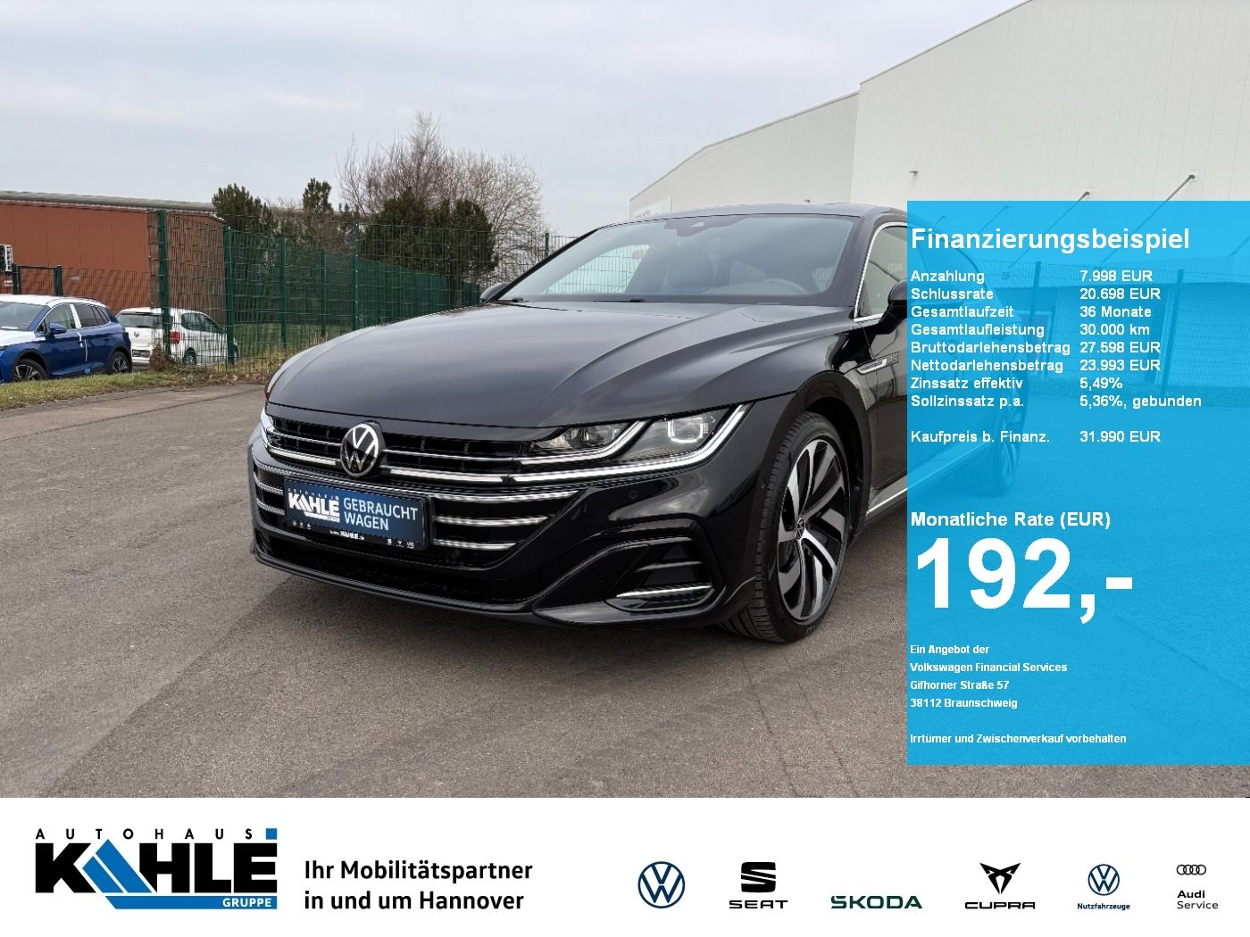 VW Arteon Shooting Brake 2.0 TDI DSG R-Line