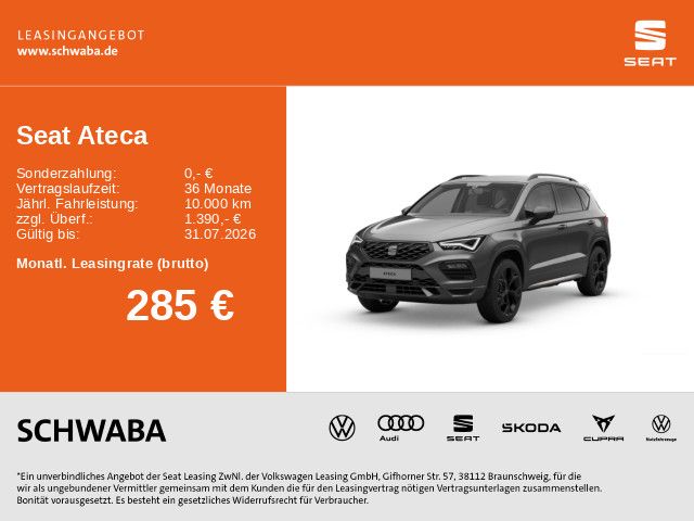 Seat Ateca FR 1.5 TSI 150PS 7-Gang DSG*RKAM*SHZ*NAVI*