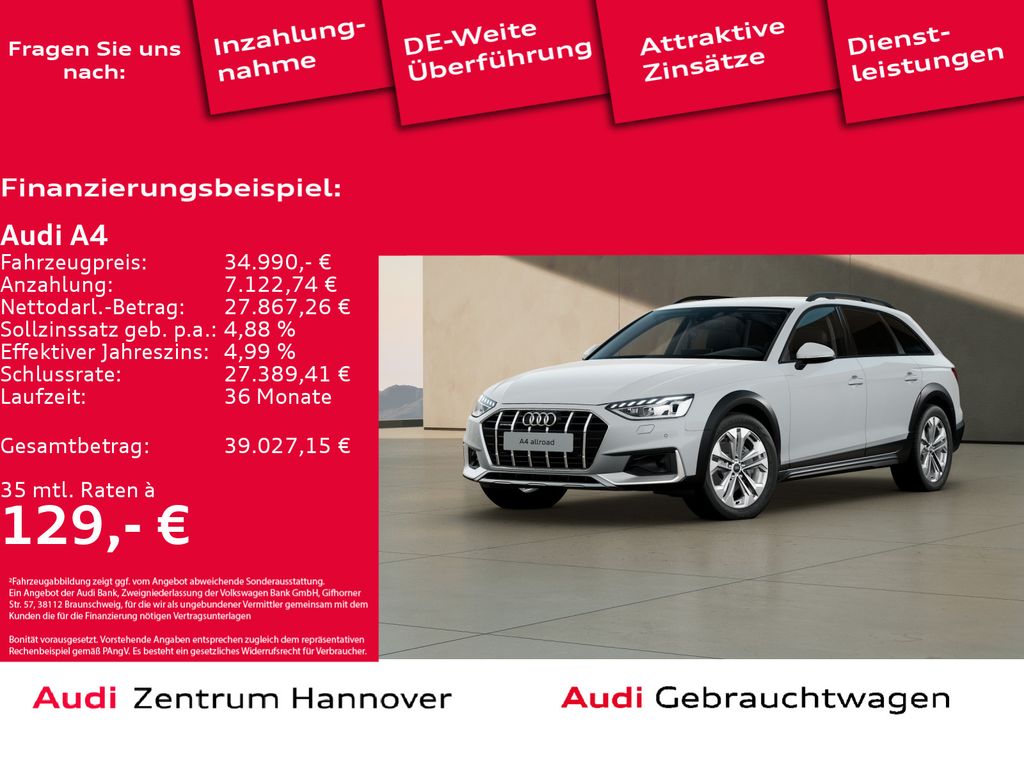 A4 40 allroad quattro 2.0 TDI (EURO 6d)