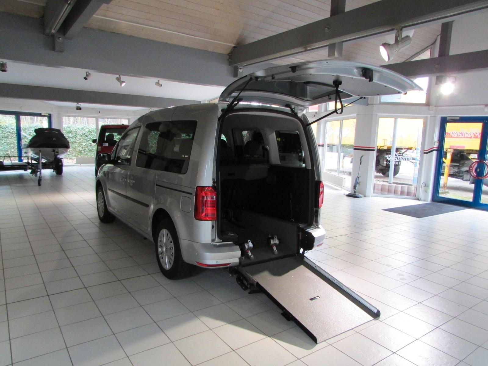 Volkswagen Caddy PKW  Rollstuhlrampe-Benhindertengerecht