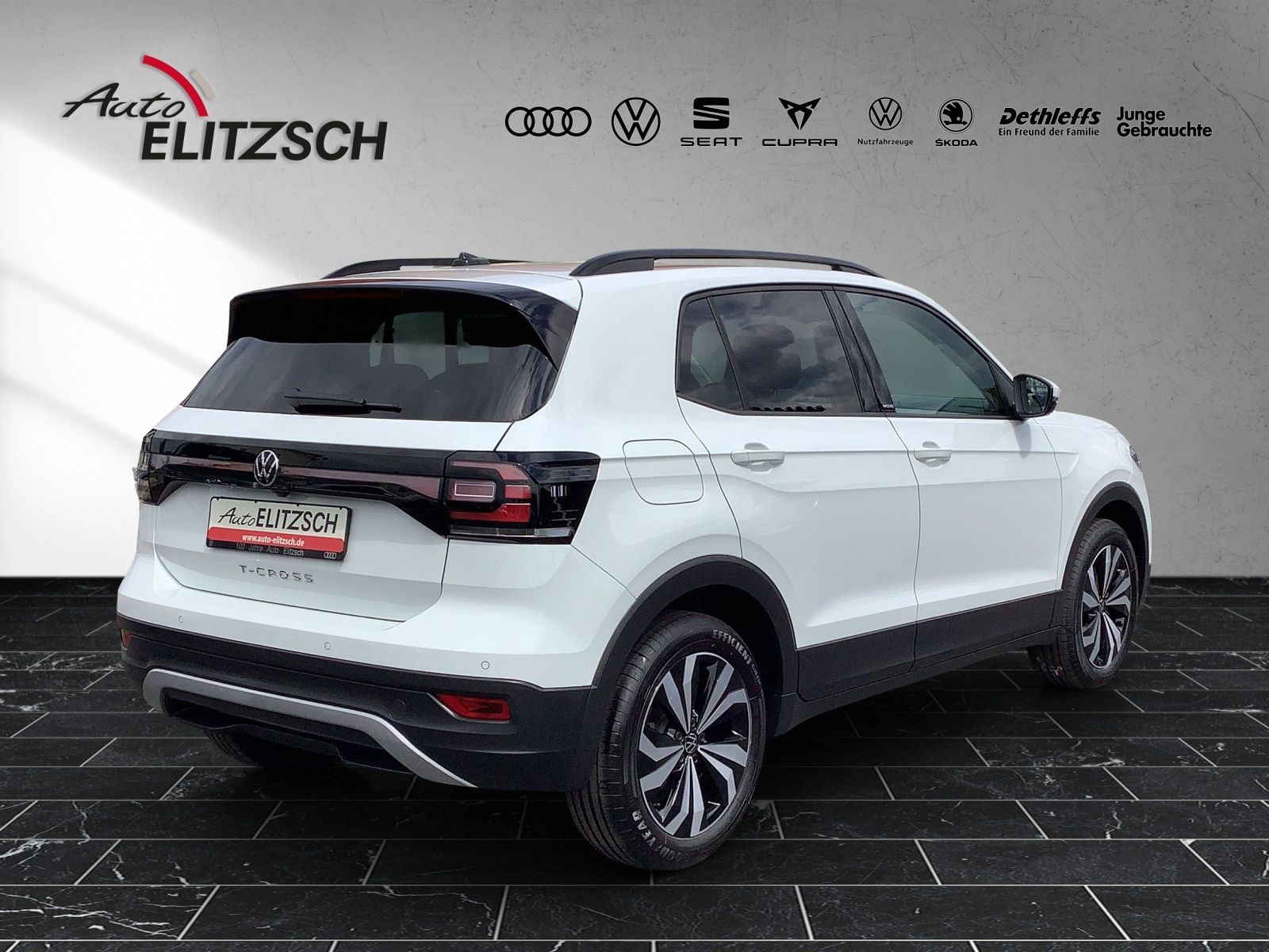 Fahrzeugabbildung Volkswagen T-Cross DSG AHK Kamera ACC Navi LED