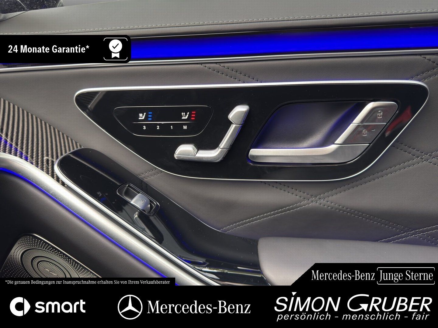 Fahrzeugabbildung Mercedes-Benz S 63 e Perfo L Chauffeur Carbon Burm4D Fondent.