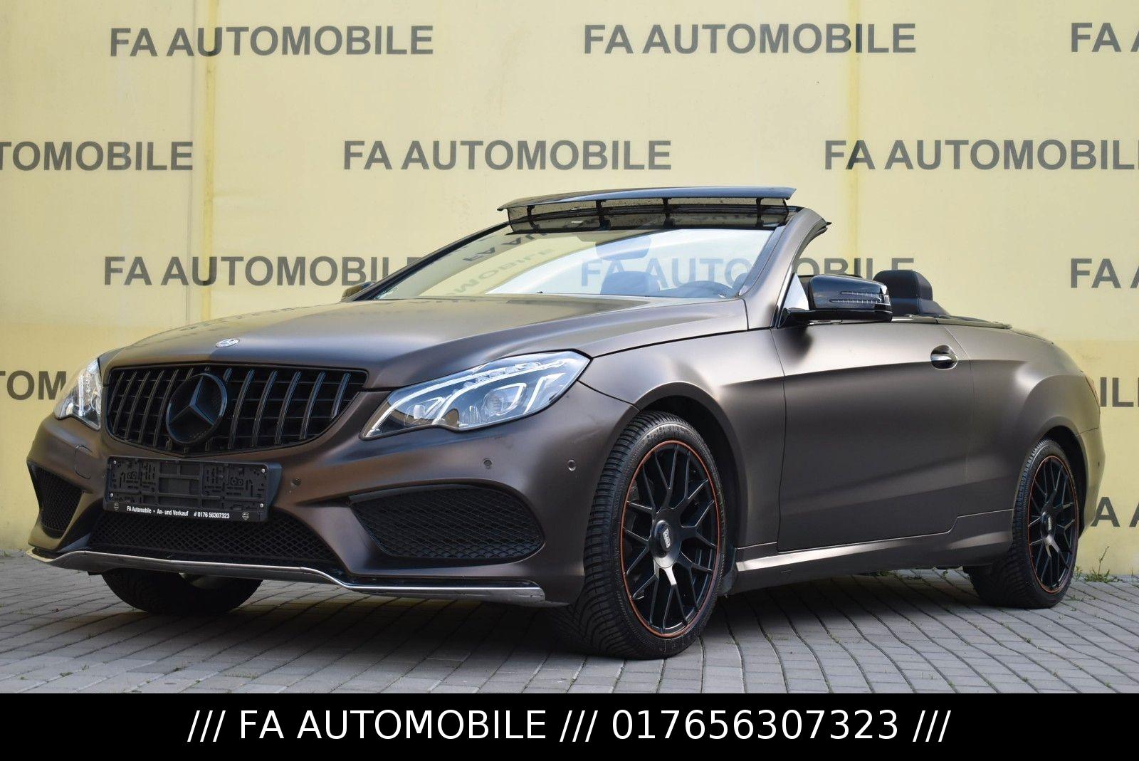 Mercedes-Benz E 200 CGI Cabrio BE/AMG/COMAND/LED/CABRIO/LEDER/