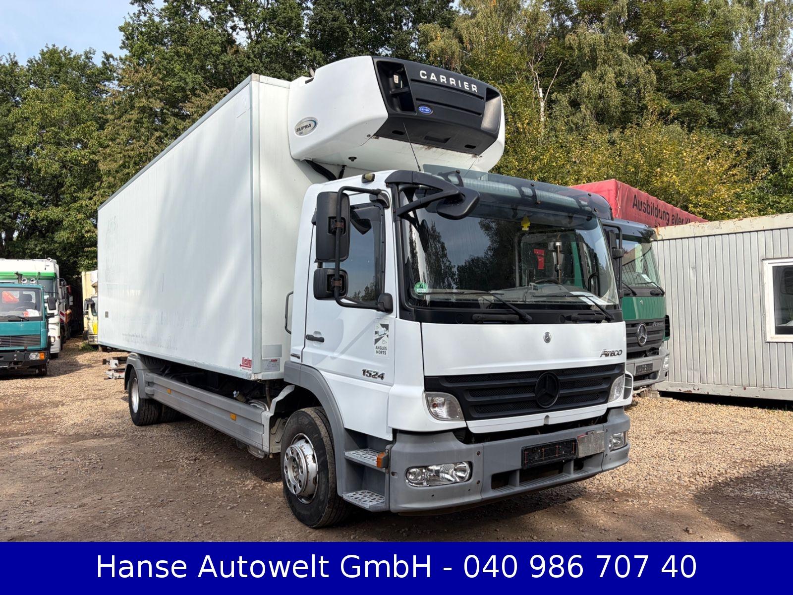 Mercedes-Benz 1524 Atego Kühlkoffer*German*Carrier*Schalt*LBW*