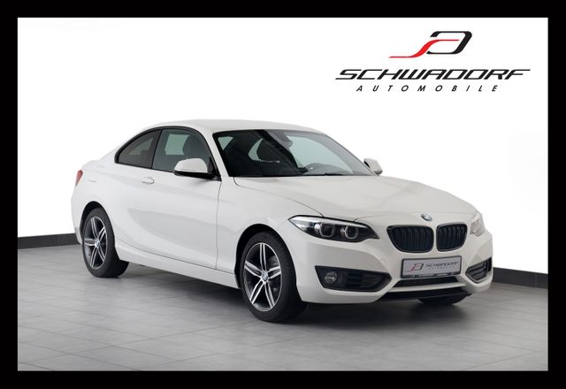 BMW 218i Coupe Shadow Line Sportsitze 17" 1.Hand