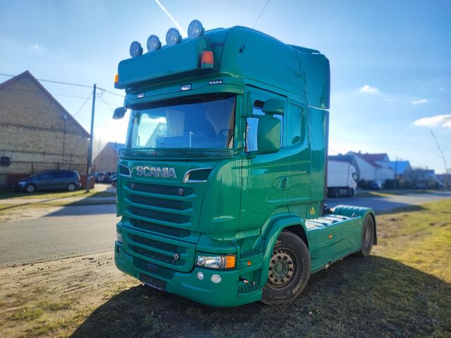 Scania R 520 Topline, mech.Getriebe,Stand- Klima