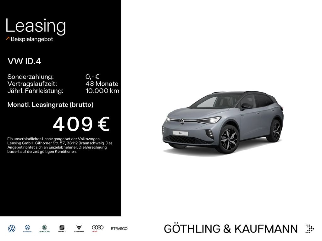 Volkswagen ID.4 GTX 4M*NAVI*WP*PANO*360*HUD*EL.HECK*IQ.LIGH
