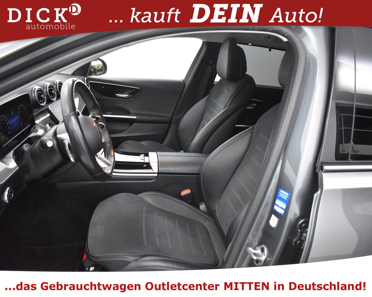 MERCEDES-BENZ C220d T 2X AMG Line NIGHT+KAM+ALCANT+LED+SHZ+18" - Image 14