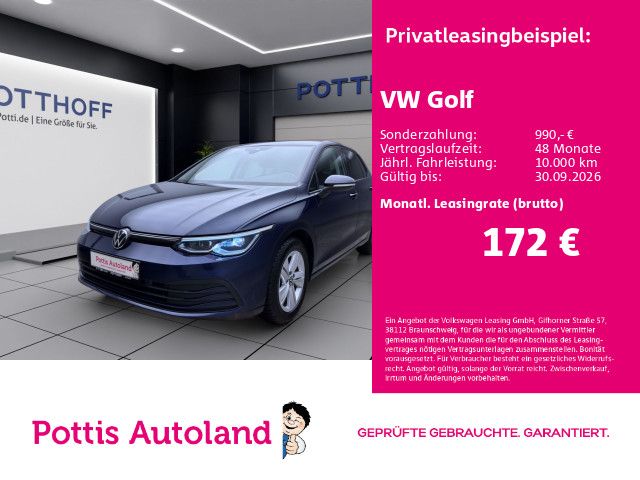 Golf 1.5 TSI LIFE NAVI KAMERA PDC SITZHZG