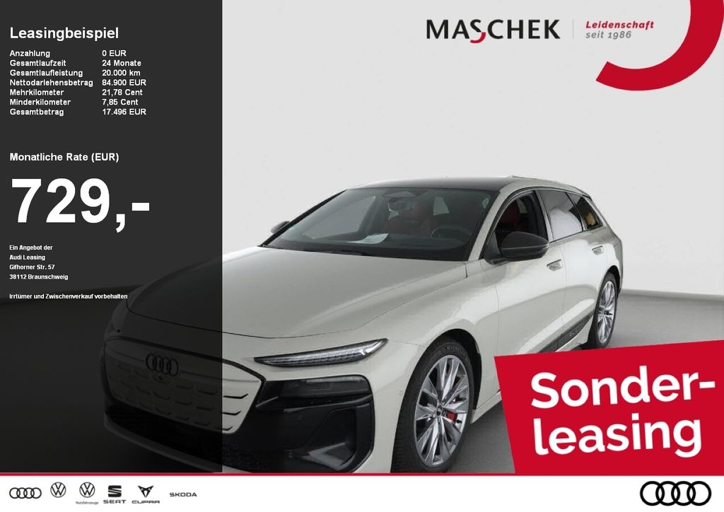 Audi S6 e-tron Avant UPE125 AHK Pano Sitzlüft Matrix