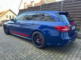 Mercedes-Benz C 63 AMG S T Perf.-Sitze*Burmester*Pano*Keyless - blaue Mercedes-Benz C 63 AMG