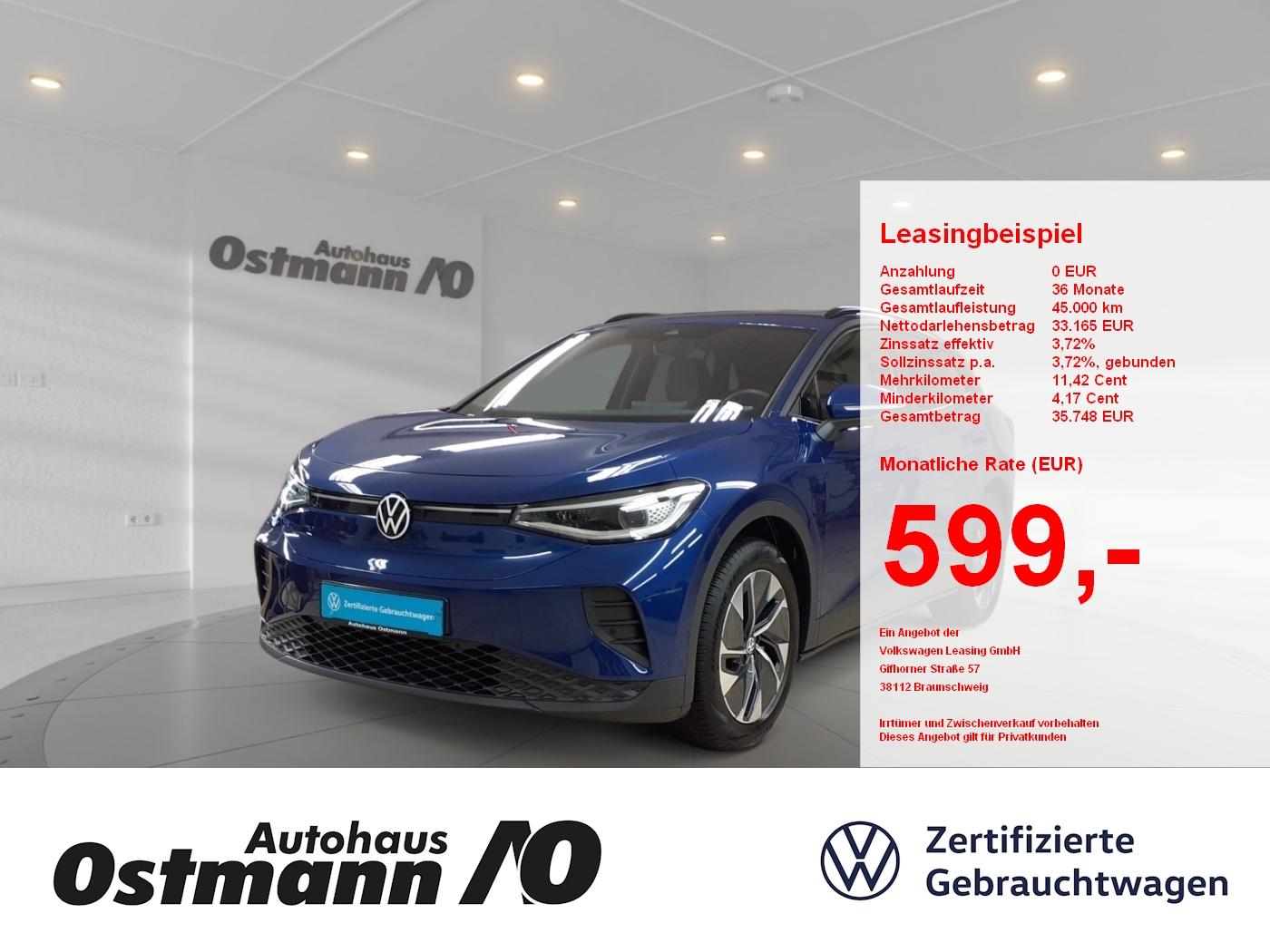 Volkswagen ID.4 Pure Performance *LM-Felgen*LED*Sitzh*NAVI*