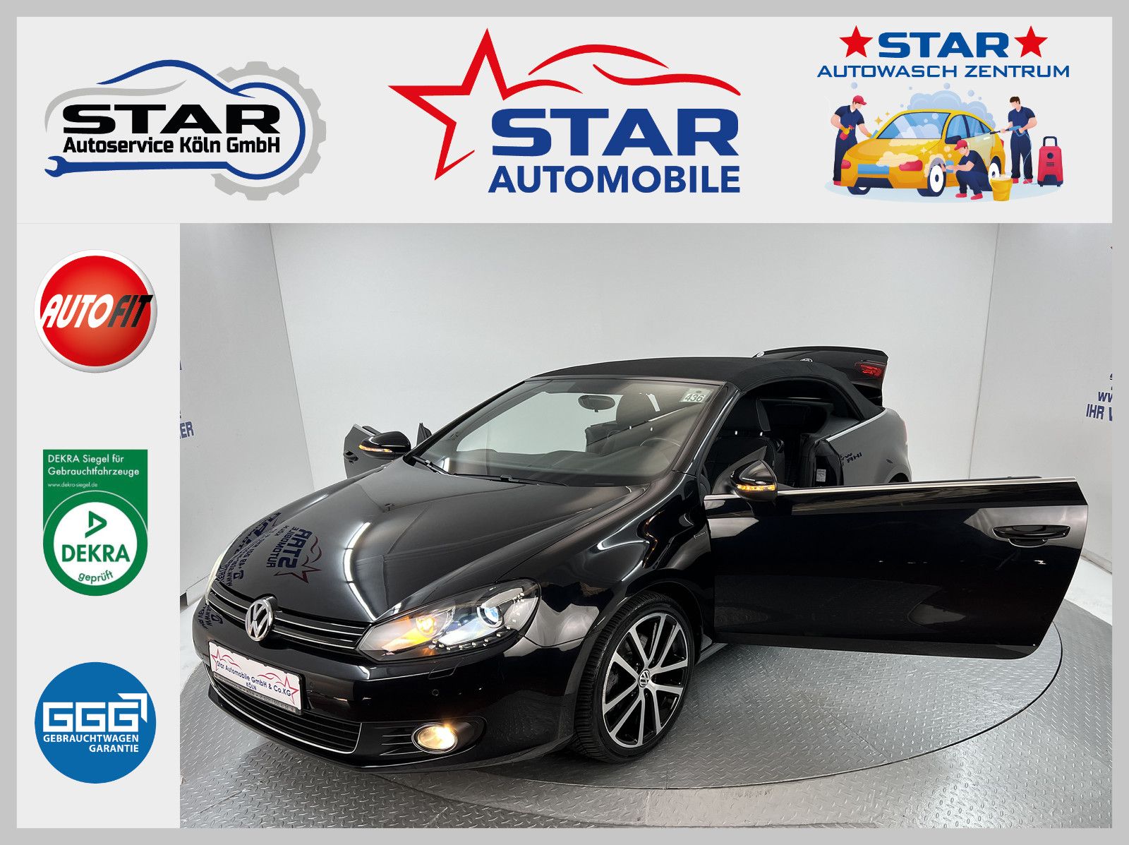 Volkswagen Volkswagen Golf VI Cabriolet Lounge 1,4 TSI 118KW 