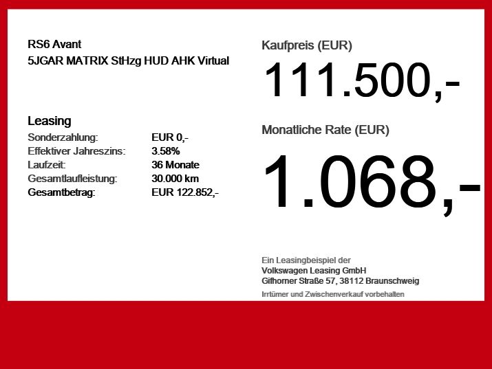 Audi RS6 - Bild 6
