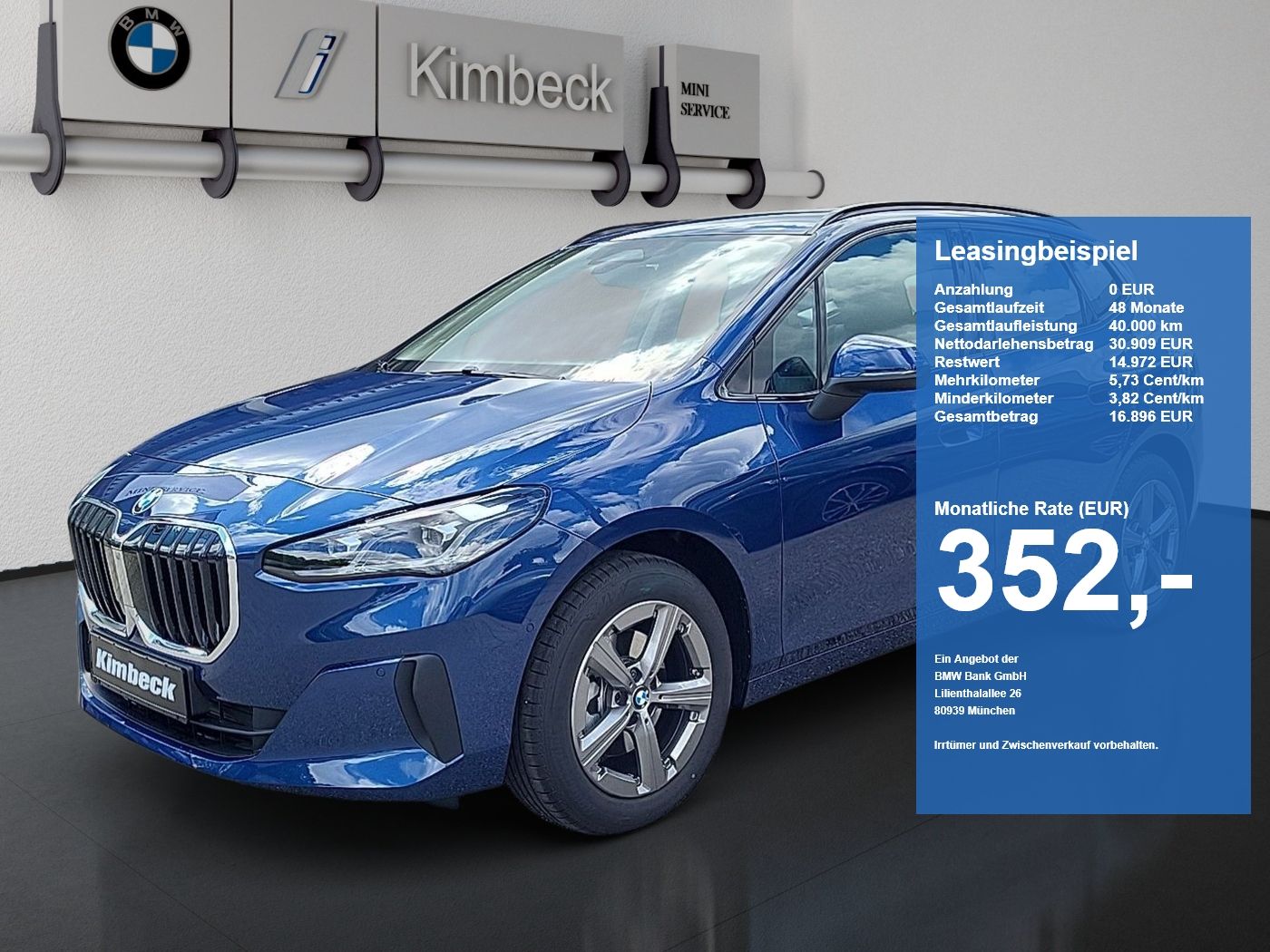 BMW 220i Active Tourer LED ACC ParkAss AHK KeyLess