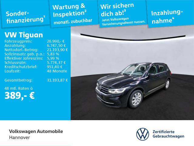 Volkswagen Tiguan 1.5 TSI DSG Life Navi AHK Pano Kamera ACC