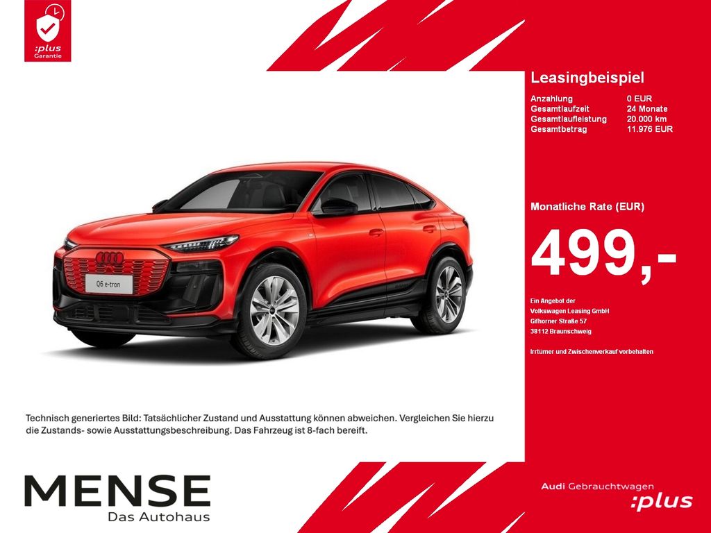 Audi Q6 Sportback e-tron 185 kW S-Line Standhzg ACC